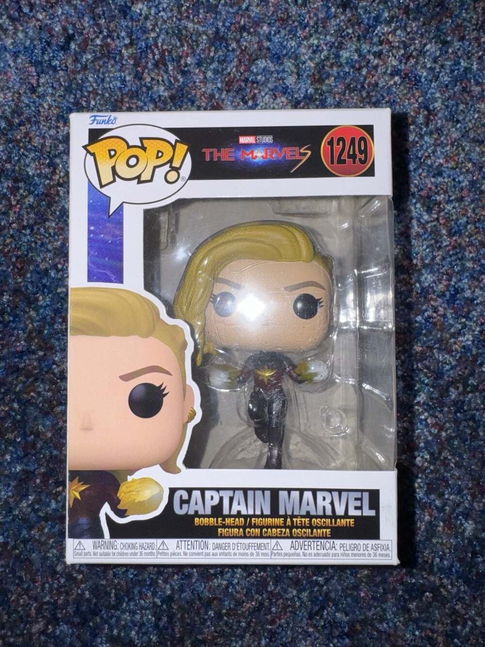 Funko POP! Marvel Studios The Marvels Captain Marvel 1249